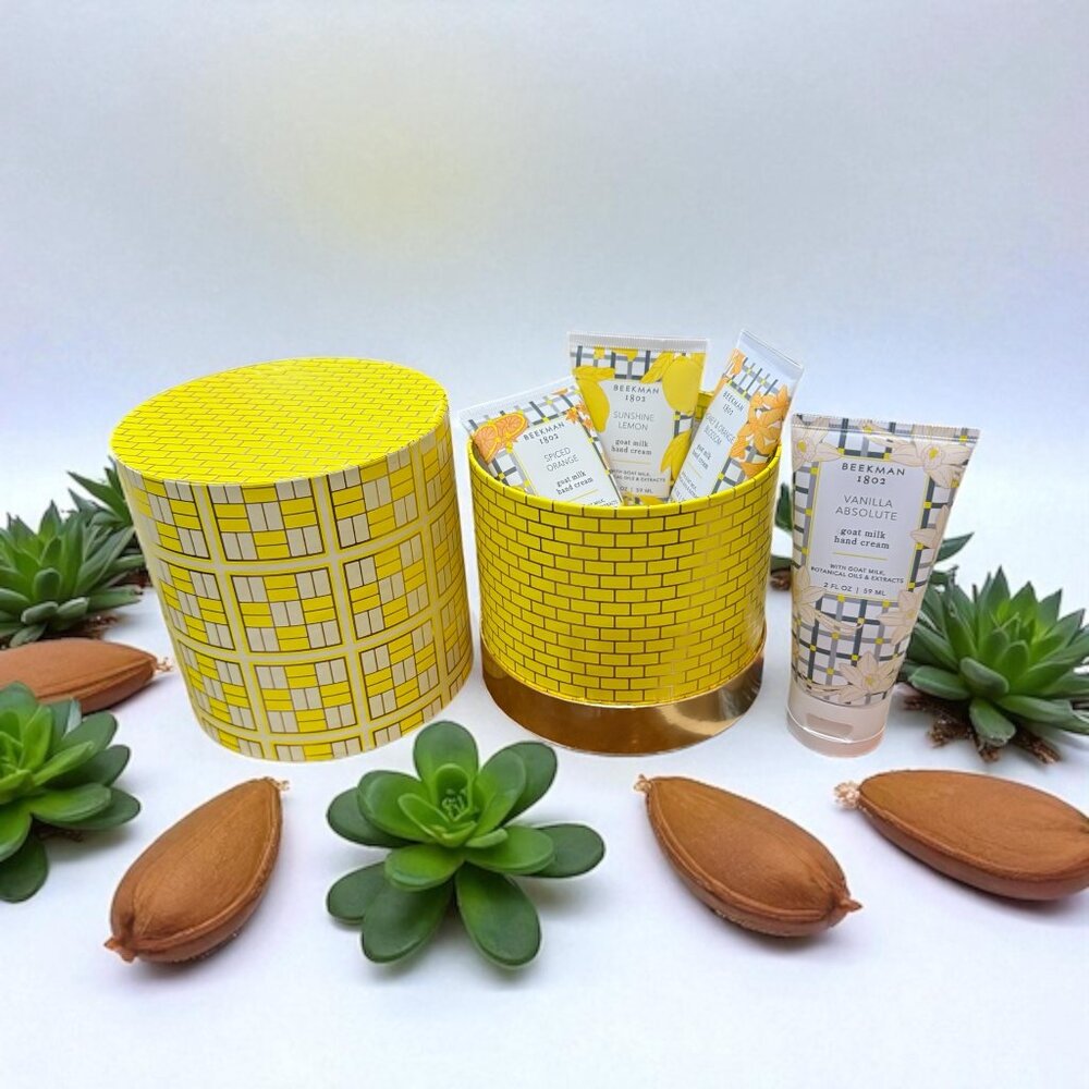Beekman 1802 "There's No Place Like Home" 4-Piece Hand Cream Coll w/Gift Box-NEW